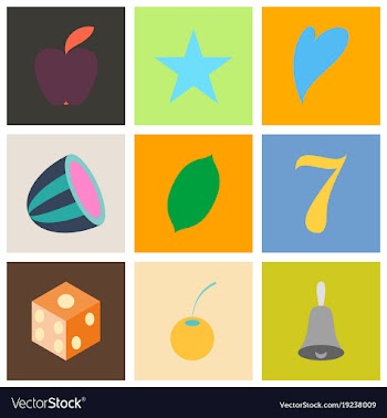 Gambling icons set card and casino poker game vector image