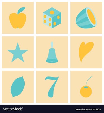 Gambling icons set card and casino poker game vector image