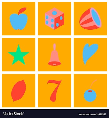 Gambling icons set card and casino poker game vector image