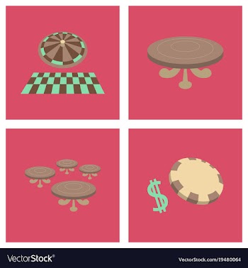 Gambling icons set card and casino poker game vector image