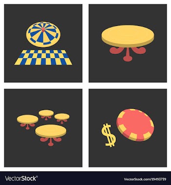 Gambling icons set card and casino poker game vector image