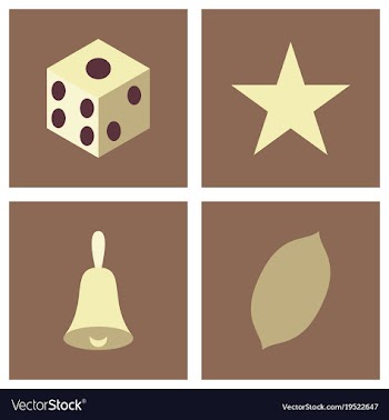 Gambling icons set card and casino poker game vector image