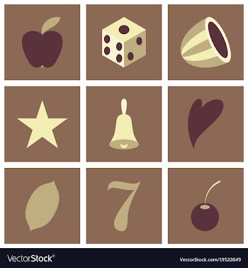 Gambling icons set card and casino poker game vector image