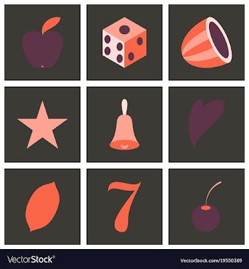 Gambling icons set card and casino poker game vector image