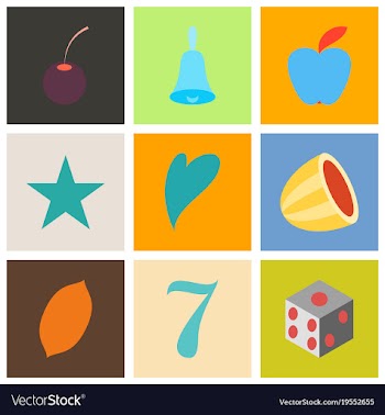 Gambling icons set card and casino poker game vector image