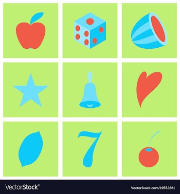 Gambling icons set card and casino poker game vector image