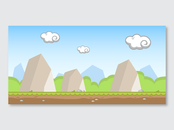 Game Background - Nature and Rocks by bevouliin | Dribbble | Dribbble