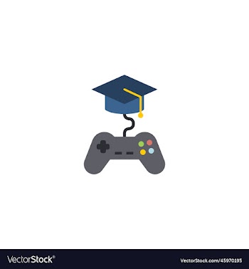 game-based learning creative icon from e-learning