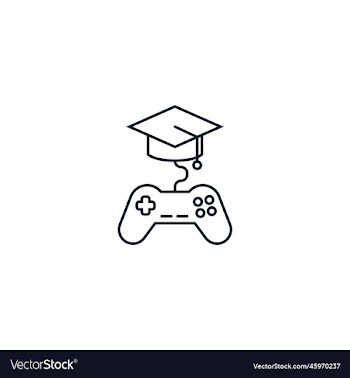 game-based learning creative icon from e-learning