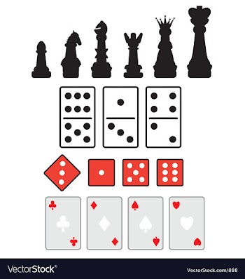 Game elements vector image
