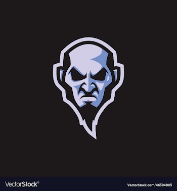 gamer logo mascot baddas man with angry face