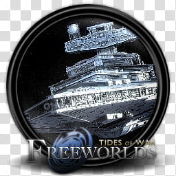 Games , black framed Tides of War Free Worlds transparent background PNG clipart