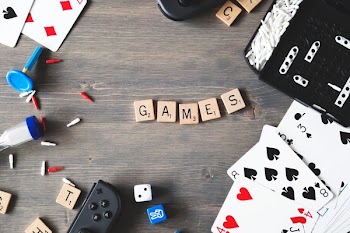 Games Night Flatlay