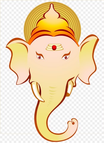 Ganesha Clip art - Vector like the head of God 