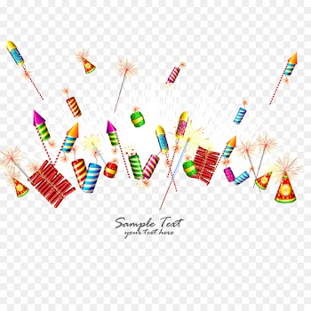 Ganesha Diwali High-definition television Happiness Wallpaper - Festival firecrackers fireworks vector material 