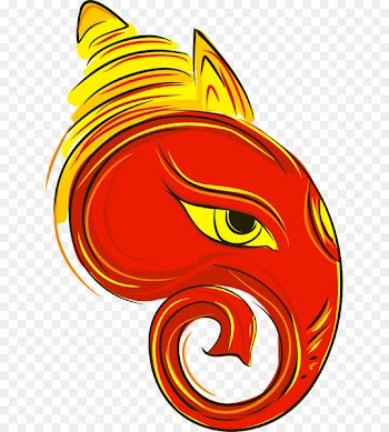 Ganesha Ganesh Chaturthi Hinduism Illustration - Abstract Ganesha 