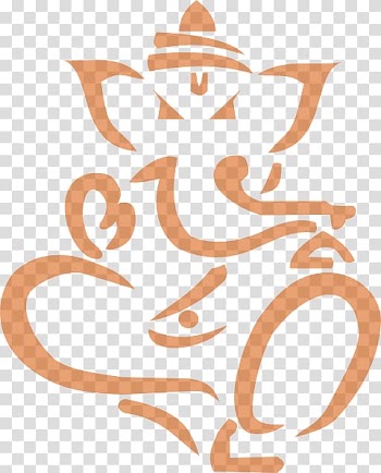 Ganesha illustration, Ganesha Drawing , Ganpati Line Art transparent background PNG clipart