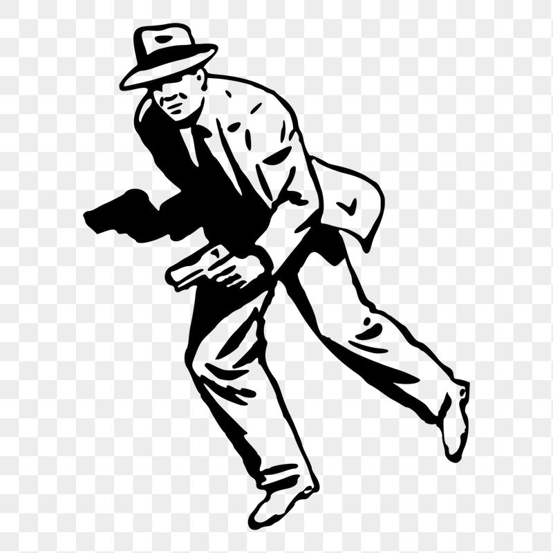 Gangster cartoon character png sticker | Free PNG - rawpixel