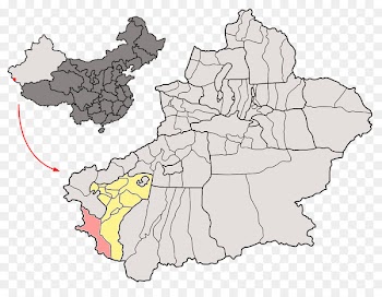Gaochang District Ili Kazakh Autonomous Prefecture Turpan Depression Toksun County Dabancheng District - anafase map 