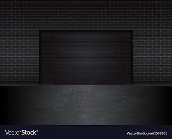 Garage gates vector image