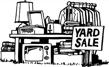 Garage sale Sales Free content Black and white , Garage Sale transparent background PNG clipart