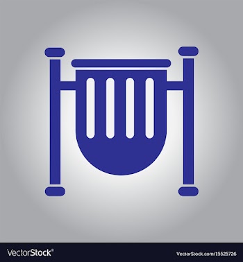 Garbage bin vector image