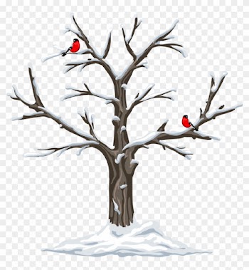 Garden Clipart, Weather Seasons, Clip Art, Christmas - Tree Four Seasons Clipart