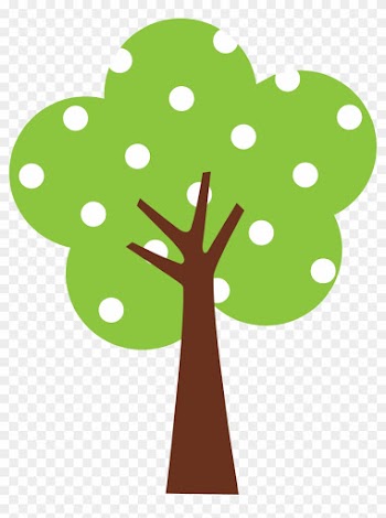 Garden Cliparttree - Polka Dot Tree Clipart