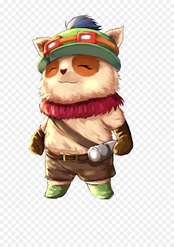 Garden gnome Character Mascot - teemo symbol 