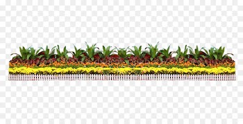 Garden Icon - flower bed 