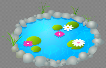 Garden Pond PNG Clipart - Best WEB Clipart