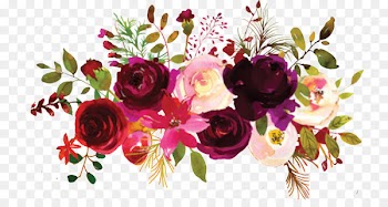 Garden roses Floral design Flower bouquet Burgundy - flower 
