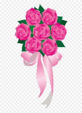 Garden Roses Nosegay Cut Flowers Floral Design - Garden Roses