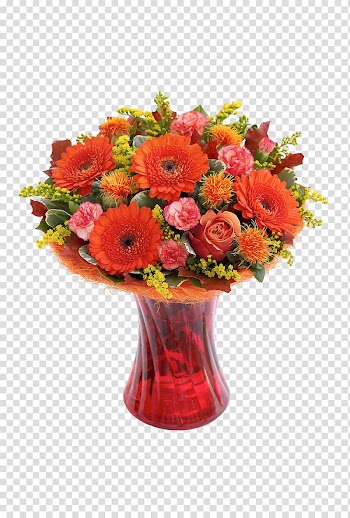Garden roses Vase Flower bouquet Floristry, vase transparent background PNG clipart
