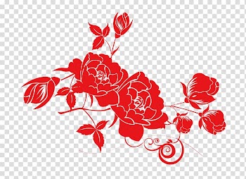 Garden roses Wedding Convite Flower , Wedding flowers decoration transparent background PNG clipart