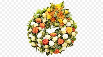 Garden Roses, Wreath, Rose, Flower, Bouquet PNG