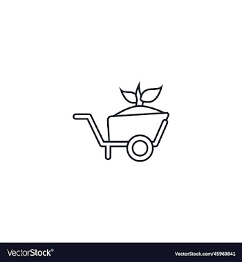 garden services creative icon line from services