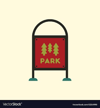 Garden sign vector image