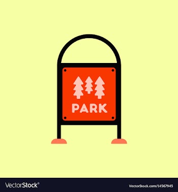 Garden sign vector image