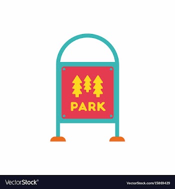 Garden sign vector image