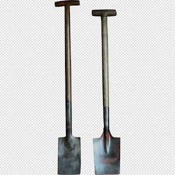 Garden Spade PNG Image with Transparent Background