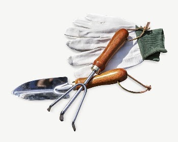 Garden tools  collage element | Free PSD - rawpixel