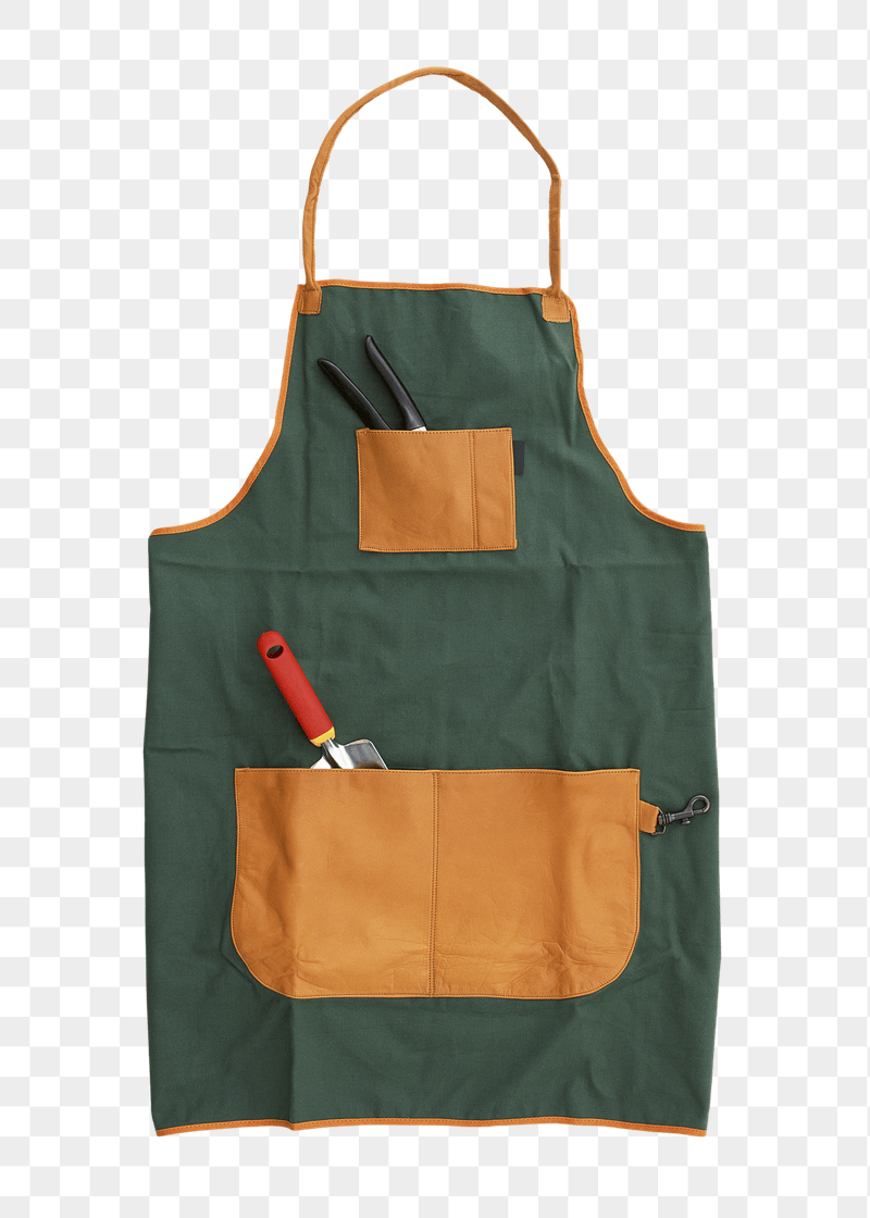 Gardener apron png sticker, transparent | Free PNG - rawpixel