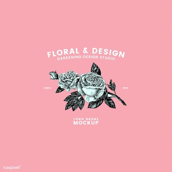 Gardening and floral logo design vector | Free stock vector - 463529
