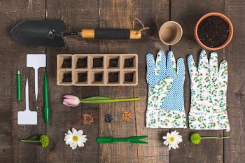 Gardening Flatlay