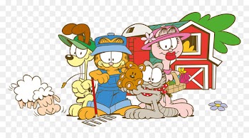 Garfield Minus Garfield Odie Image Photograph -  
