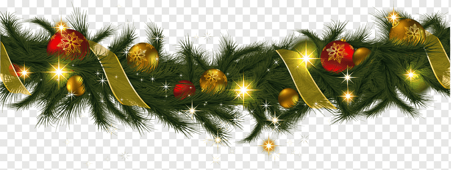 Garland Christmas Wreath, christmas, leaf, holidays, decor png