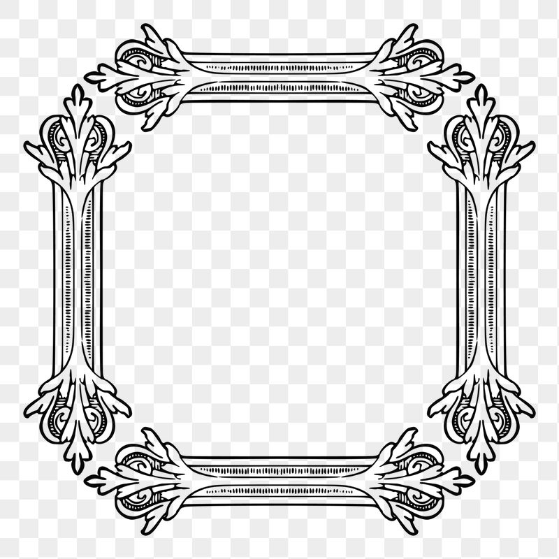 Garland frame png sticker illustration, | Free PNG - rawpixel