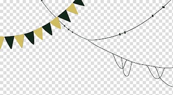 Garland Paper , black and yellow flag transparent background PNG clipart