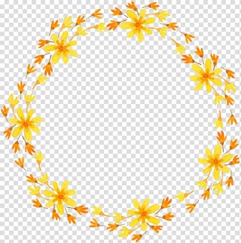 Garland Wreath, Fresh garland transparent background PNG clipart